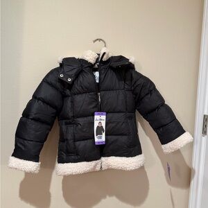 NWT Sam Edelman Black Jacket with Cream Accents